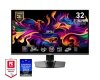 MSI Monitor 31.5 cala MPG 321URX QD-OLED QD-OLED/LED/UHD/Flat/240Hz/czarny